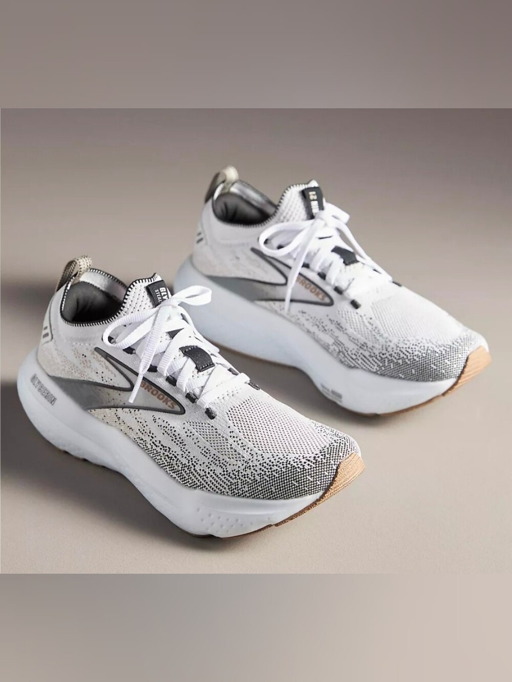 Brooks Glycerin StealthFit 21 Women's White/Grey/Black